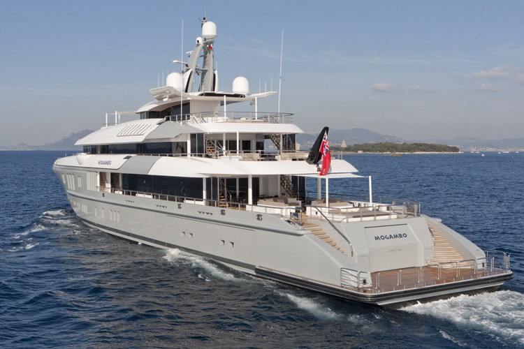 mogambo yacht charter price